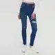 House - Džíny skinny high waist - Tmavomodrá
