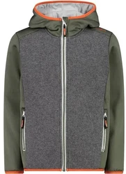 CMP Kinder Kapuzensweat KID JACKET FIX HOOD KAKI
