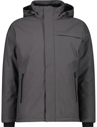 Herren Jacke MAN LONG JACKET SNAPS HOOD, DUST, 58