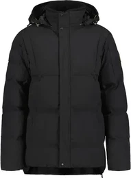 Herren Parka BIXBY, SCHWARZ, 46