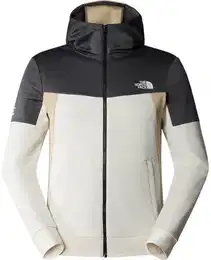 Herren Kapuzensweat M MA FULL ZIP, White Dune-Anthracite Grey-Granite Sand, L