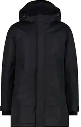 Herren Jacke MAN PARKA FIX HOOD, NERO, 54