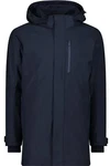 CMP Herren Jacke MAN PARKA SNAPS HOOD BLACK BLUE