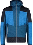 CMP Man Jacket Fix Hood PETROL
