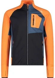 Herren Unterjacke MAN JACKET, ANTRACITE-FLAME, 50