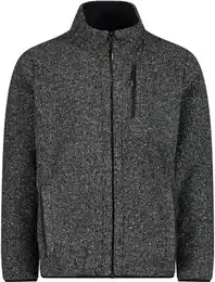 Herren Unterjacke MAN JACKET, NERO MEL., 50