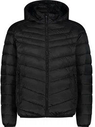 Herren Jacke MAN JACKET SNAPS HOOD, NERO, 46