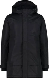 Herren Jacke MAN PARKA FIX HOOD, NERO, 56