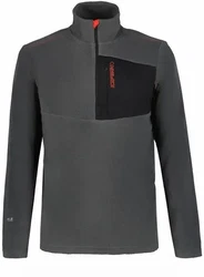 Icepeak Rollkragenpullover ICEPEAK FAIRMOUNT Schwarz/Dunkelgrau/Grau/Hellgrau/Dunkelrot