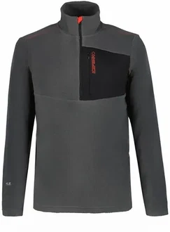 Icepeak Rollkragenpullover ICEPEAK FAIRMOUNT Schwarz/Dunkelgrau/Grau/Hellgrau/Dunkelrot