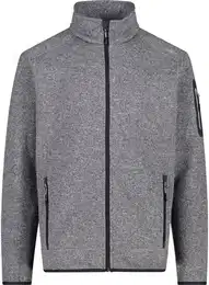 Herren Unterjacke Herren Fleecejacke, ICE-TITANIO-NERO 31ZH, 60