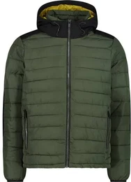 Herren Jacke MAN JACKET FIX HOOD, OIL GREEN, 52