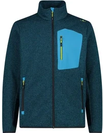 Herren Unterjacke MAN JACKET, DEEP LAKE-NERO, 50