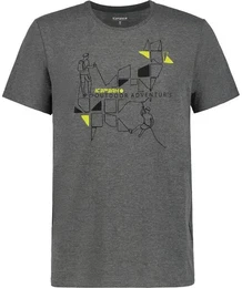 Herren Shirt BEEVILLE, DUNKEL GRAU 817, S