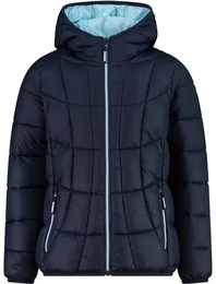 Kinder Jacke KID G JACKET FIX HOOD, BLACK BLUE, 140