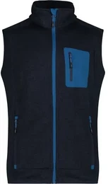 Herren Weste Fleeceweste, Blau, 48