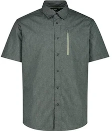 Herren Hemd MAN SHIRT, SALVIA-ANTRACITE, 50
