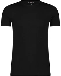 Herren Unterhemd MAN T-SHIRT SEAMLESS, NERO, S/M
