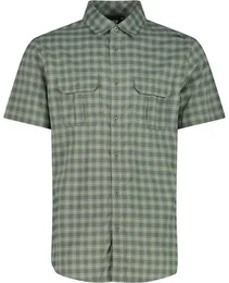 Herren Hemd MAN SHIRT, SALVIA-ANTRACITE-OFF WHITE, 54