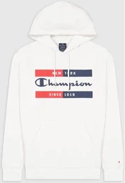 Herren Kapuzensweat Hooded Sweatshirt, WHT, M