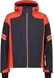 Herren Jacke MAN JACKET ZIP HOOD, ANTRACITE, 48