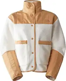 Damen Jacke W CRAGMONT FLEECE, GARDENIAWHITE/ALMONDBTR, XL