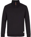 Protest Kapuzensweatshirt NXGQUAKE 1/4 zip top True Black