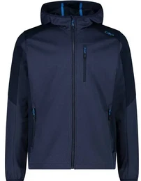 Herren Funktionsjacke MAN JACKET ZIP HOOD, BLACK BLUE, 48