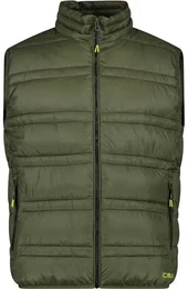 Herren Weste MAN VEST SNAPS HOOD, KAKI, 52