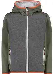 Kinder Kapuzensweat KID JACKET FIX HOOD, KAKI, 140