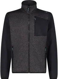 Herren Unterjacke MAN JACKET, ANTRACITE, 56