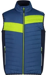 Herren Weste MAN HYBRID VEST, DUSTY BLUE, 54