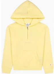 Kinder Kapuzensweat Half Zip Hooded, BAN, M