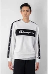 Champion Herren Sweatshirt Crewneck Sweatshirt WHT/NBK