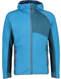 Herren Kapuzensweat MAN JACKET FIX HOOD, DANUBE, 58