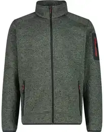 Herren Unterjacke Herren Fleecejacke, SALVIA-ANTRACITE 18ER, 60