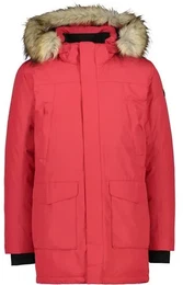 Herren Jacke MAN PARKA FIX HOOD, BLOOD, 48