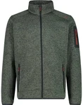 CMP Fleecejacke MAN JACKET SALVIA/ANTRACITE
