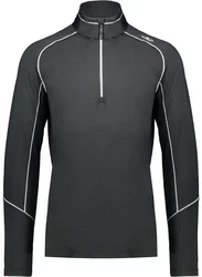 CMP Fleecepullover Herren Langarmshirt Man Sweat schwarz (54)