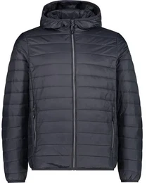 Herren Jacke MAN JACKET FIX HOOD, ANTRACITE, 48