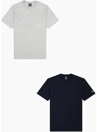 Herren Shirt 2pack Crew-Neck, NOXM/NBK, XXL