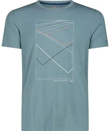 Herren Shirt MAN T-SHIRT, HYDRO-BLUESTEEL, 56