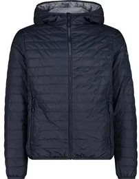 Herren Jacke MAN JACKET FIX HOOD, BLACK BLUE, 58