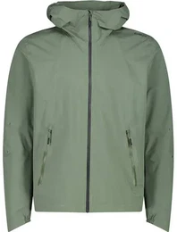 Herren Blouson MAN JACKET FIX HOOD, SALVIA, 58
