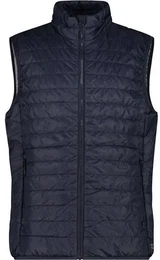Herren Weste MAN VEST FIX HOOD, BLACK BLUE, 56