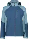 CMP Blouson Funktionsjacke MAN JACKET ZIP HOOD BLAUSTAHL