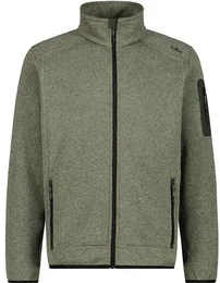 Herren Unterjacke Herren Fleecejacke, KAKI-OIL GREEN 01FP, 60