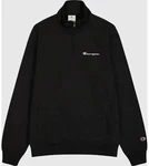 Champion Sweatshirt Half Zip mit Logo schwarz/wei