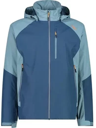 Herren Blouson MAN JACKET ZIP HOOD, BLUESTEEL, 46