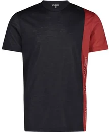 Herren Shirt MAN T-SHIRT, ANTRACITE-RUST, 50